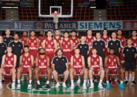 Teamfoto des FC Bayern Muenchen 2021/22