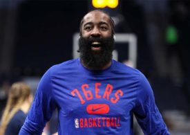 Nahaufnahme von James Harden