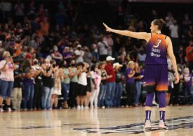 Diana Taurasi auf dem Basketballfeld