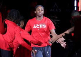 Jackie Young Las Vegas Aces