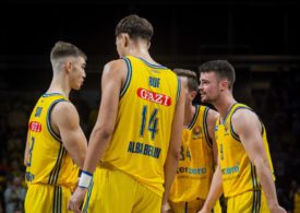 Basketballer von Alba Berlin sprechen sich ab