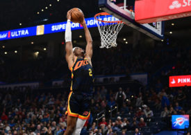 Shai Gilgeous-Alexander beim Dunking