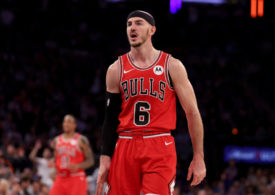 Alex Caruso im Jersey der Chicago Bulls