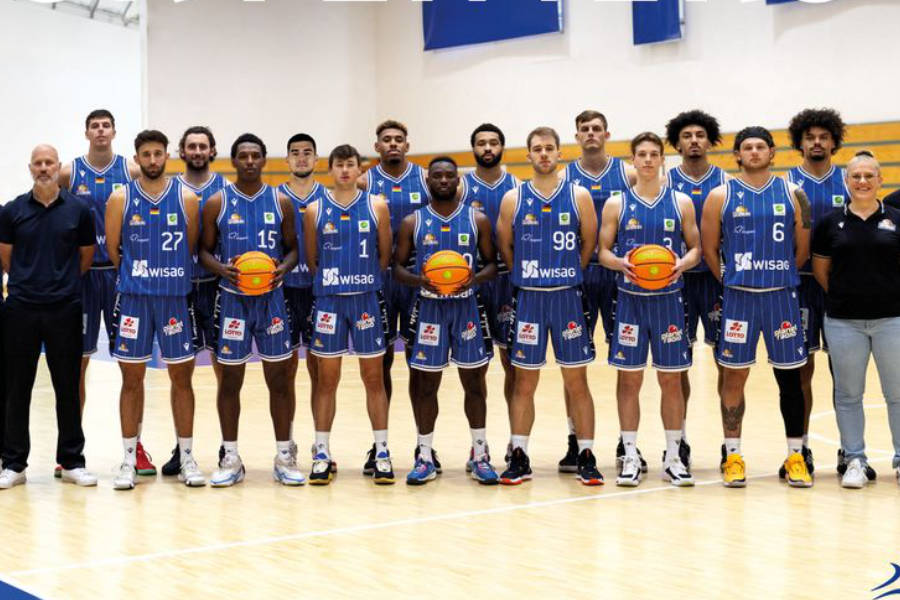 Teamfoto der Fraport Skyliners 2023 / 2024