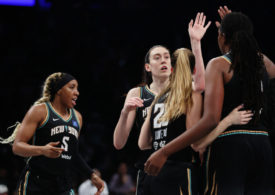 New York Liberty siegreich im ersten Halbfinalspiel