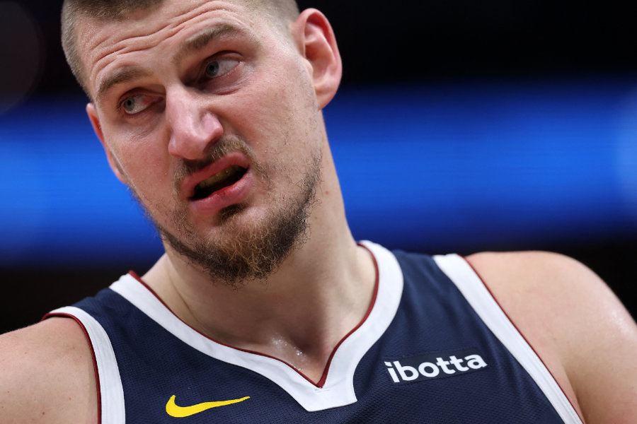 Nahaufnahme von Nikola Jokic