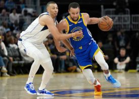 Stephen Curry gegen Dante Exum